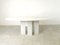 Vintage White Marble Oval Dining Table, 1970s 8