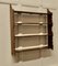 Arts and Crafts Open Front Wall Hanging Yew Bookshelf, 1950s 1