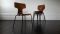 Model 3103 Teak Hammer Chairs by Arne Jacobsen for Fritz Hansen, 1963, Set of 4 6