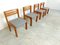 Pine Sg 1200 Dining Chairs attributed to Cees Braakman for Pastoe, 1970s, Set of 4 3