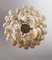 Italian Amber Murano Glass Chandelier with 52 Drop Petals, 1990s 17