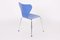 3107 Blaue Stühle von Arne Jacobsen für Fritz Hansen, 1994, 6er Set 7