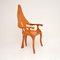 Vintage Italian Studio Craft Sculptural Armchair, 1970s, Image 4