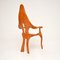 Skulpturaler italienischer Vintage Studio Craft Sessel, 1970er 6