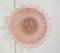 Art Glass Flower Ceiling Lamp in Murano Pink Color, 1990s 4