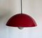 Coupe 1835 Hanging Lamp in Glossy Red Hue by Elio Martinelli for Martinelli Luce, 1970s 2