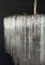 Large Three-Tier Murano Glass Tube Chandelier with 52 Glasses, 1990s, Imagen 7
