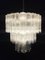 Large Three-Tier Murano Glass Tube Chandelier with 52 Glasses, 1990s, Image 2