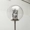 Mid-Century German Space Age Big Ball Planet Chrome and Glass Floor Lamp from Doria Leuchten, 1960s 8