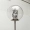 Mid-Century German Space Age Big Ball Planet Chrome and Glass Floor Lamp from Doria Leuchten, 1960s, Image 8