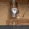 Vintage Italian Chrome and Smoked Glass Chandelier, 1970, Image 6