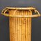 Vintage Italian Standing Bamboo Tiki Bar, 1960 18