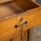 Vintage Italian Art Deco Brass and Mahogany Desk, 1930 5