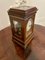 Antique Victorian Mahogany and Brass Inlaid Desk Clock by Dent of London, 1850 3