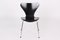 3107 Schwarze Stühle von Arne Jacobsen für Fritz Hansen, 1950er, 4er Set 11
