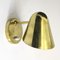 Adjustable Wall Lamp in Brass by Jacques Biny for Luminalité, 1950s, Image 1