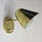 Adjustable Wall Lamp in Brass by Jacques Biny for Luminalité, 1950s, Image 2