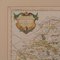 Antike Lithographie-Karte 4