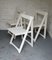 Wooden Folding Chairs, 1960s, Set of 3, Image 10