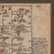 Antike Postkutschen-Straßenkarte, 1720 7
