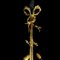Jugendstil Deckenlampe aus Feuervergoldeter Bronze, Frankreich, 1905 4