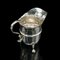 Small Antique English Cream Jug in Sterling Silver, 1890s 6
