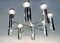 Space Age German Eight-Light Chromed Steel Chandelier from Hustadt Leuchten, 1960s 8