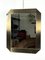 Mirror in Brass by Ecolight Milano, Italy, 1970s, Image 1