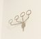 Perchero Clitoquattro de Sergio Mazza para Artemide, Italia, años 60, Imagen 6