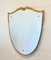 Vintage Shield Mirror, 1960s 5