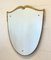 Vintage Shield Mirror, 1960s 8