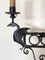 Wrought Iron Floor Candleholder, 1900s, Image 3