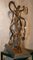Artiste Autrichien, Sculpture Art Déco de Salomé dansant pour Hérode, Début des Années 1900, Fer et Émail 5