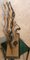 Artista Austriaco, Scultura Art Deco di Salomè che danza per Erode, inizio '900, ferro e smalto, Immagine 6