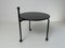 Vintage Black Metal Side Table attributed to Tord Bjorklund for Ikea, 1986 4