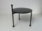 Vintage Black Metal Side Table attributed to Tord Bjorklund for Ikea, 1986, Image 4