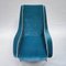 Vintage Velvet Armchair, 1950s 4