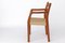 Dänische Vintage Stühle aus Teak von Emc Mobler, 3er Set 4