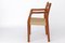 Vintage Danish Chairs in Teak from Emc Mobler, Set of 3 4