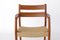 Dänische Vintage Stühle aus Teak von Emc Mobler, 3er Set 3