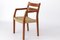 Vintage Danish Chairs in Teak from Emc Mobler, Set of 3 5