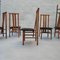 Zea Stühle von Annig Sarian für T70, 1980er, 6er Set 3