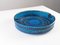 Large Blue Ceramic Ashtray by Aldo Londi for Bitossi, 1950s 1