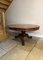Large Victorian Round Mahogany Dining Table, 1860s, Image 1