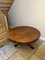 Large Victorian Round Mahogany Dining Table, 1860s, Image 2