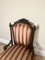 Victorian Carved Walnut Ladies Chair, 1860s 4