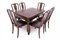 Antique Table with Chairs, 1890, Set of 7, Image 2