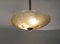 Lampada da soffitto Art Déco in metallo e vetro, Immagine 2