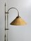 Lampadaire en Rotin de Bambou et Laiton, Italie, 1970s 3