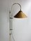 Italienische Stehlampe aus Bambus Rattan & Messing, 1970er 7